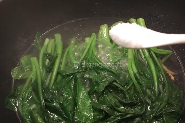 盐水菜心的做法图解7