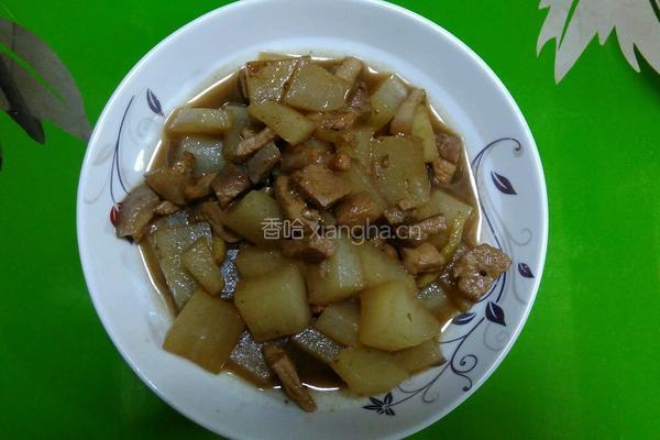 红烧白萝卜