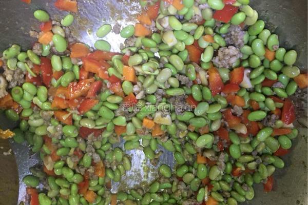 肉末青豆的做法图解5