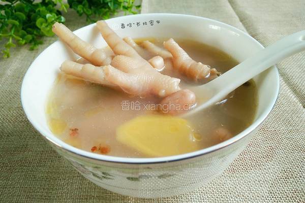 凤爪花生煲的做法图解11