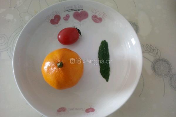 橘子拼盘的做法图解1