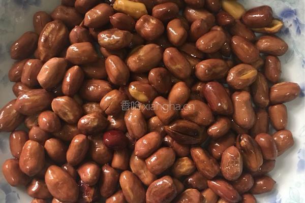 凉拌香菜花生碎的做法图解3