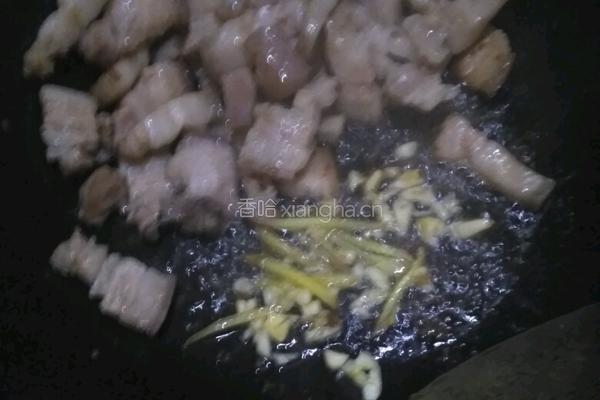 酸菜炒肉的做法图解5