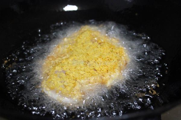 爆浆鸡排的做法图解13