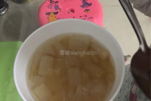 冰糖雪梨苹果糖水