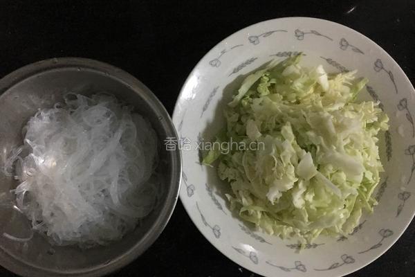 包菜粉丝的做法图解4