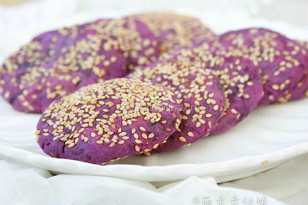 紫薯糯米小饼（烤箱版）的做法图解14