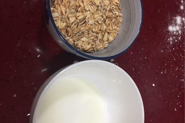 燕麦饼干的做法图解2
