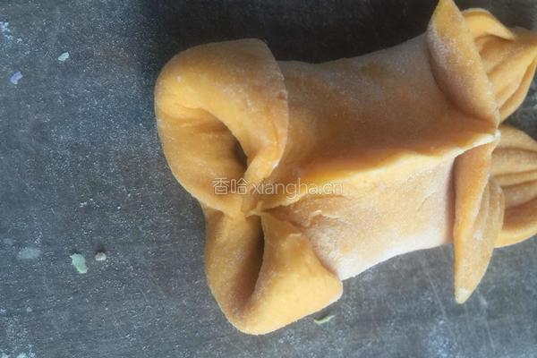 小金鱼豆沙包的做法图解10