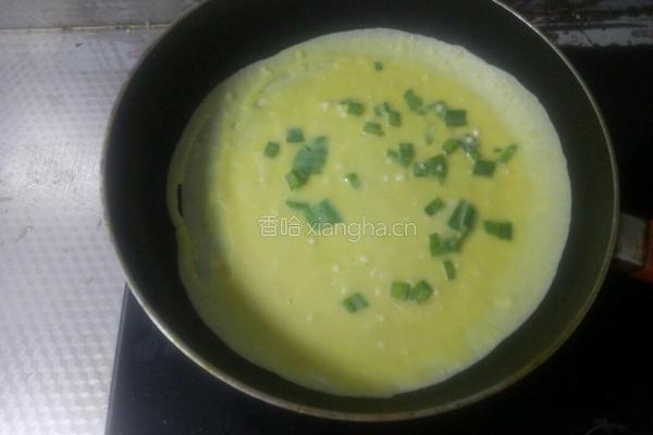 葱香鸡蛋饼的做法图解6