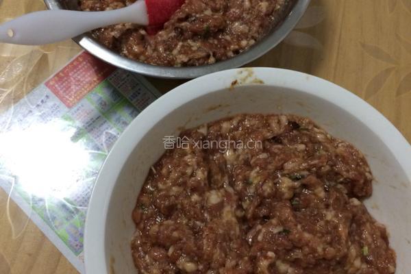 肉包的做法图解2
