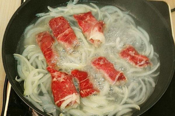 日式洋葱汤肥牛的做法图解5