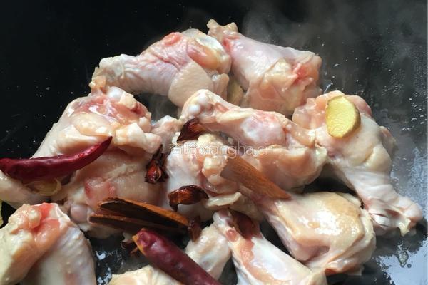 焖鸡腿的做法图解4