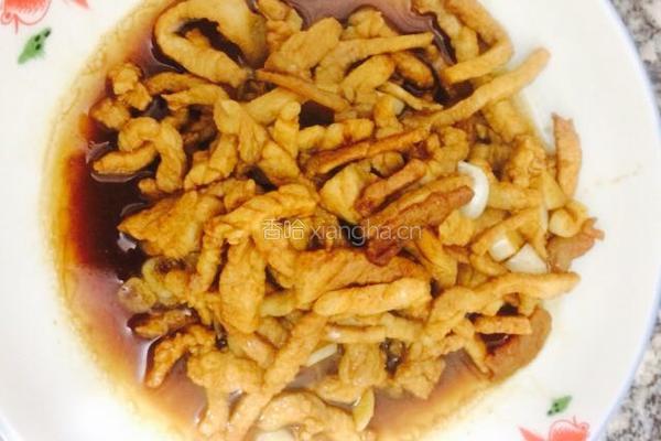 辣椒榨菜炒肉丝的做法图解9