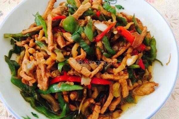 辣椒榨菜炒肉丝的做法图解18