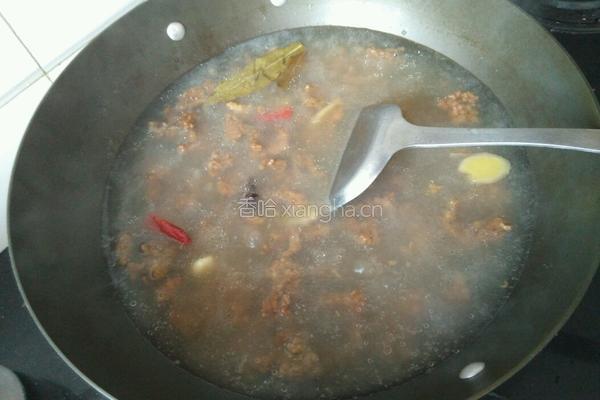 牛肉兜汤的做法图解5