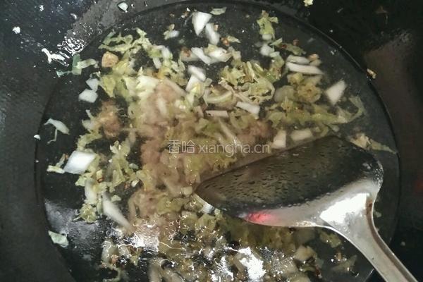 白菜瘦肉粥的做法图解5