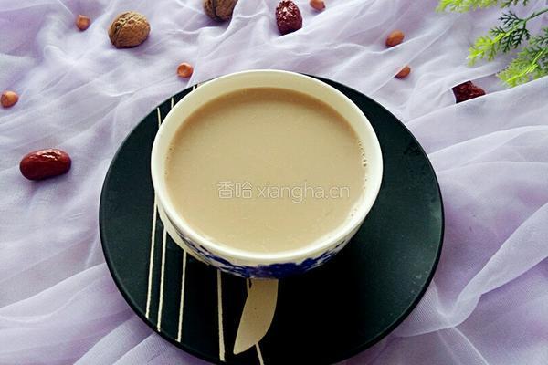 花生核桃红枣豆浆的做法图解6