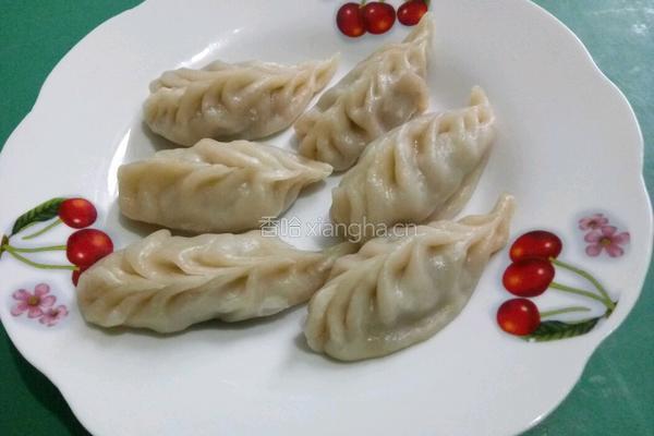 猪肉包心菜饺子的做法图解10