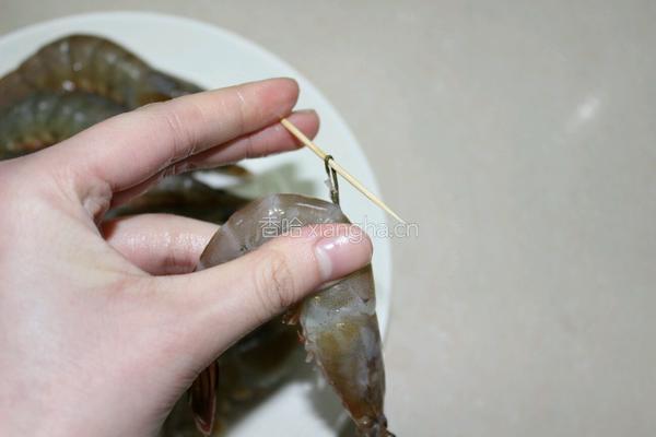咖喱烤虾的做法图解4