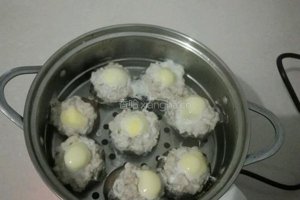 香菇酿鹌鹑蛋的做法图解7