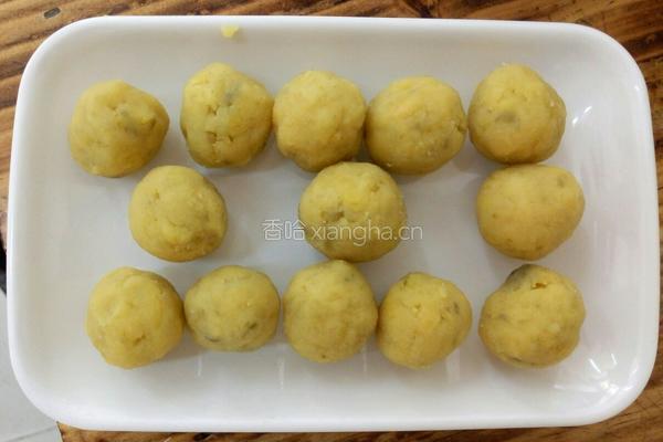 红薯饼的做法图解3