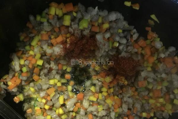 胡萝卜羊肉粒的做法图解4