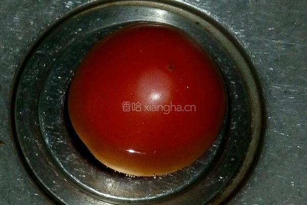 凉拌酸甜西红柿的做法图解2