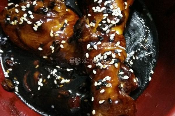 酱汁鸡腿的做法图解7