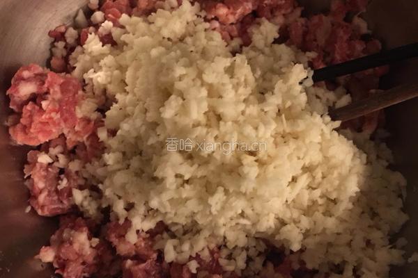 鲜肉荸荠饺子的做法图解4