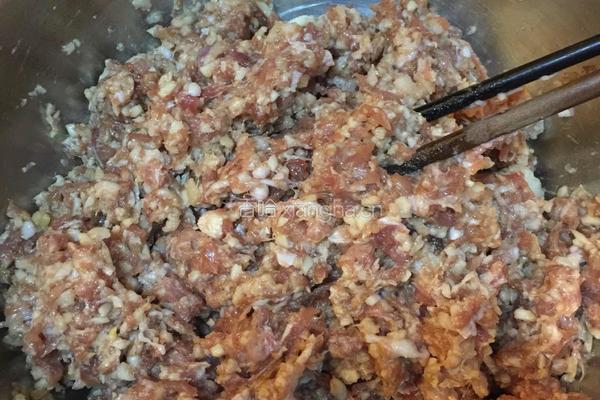 鲜肉荸荠饺子的做法图解6