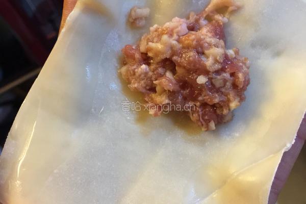 鲜肉荸荠饺子的做法图解7