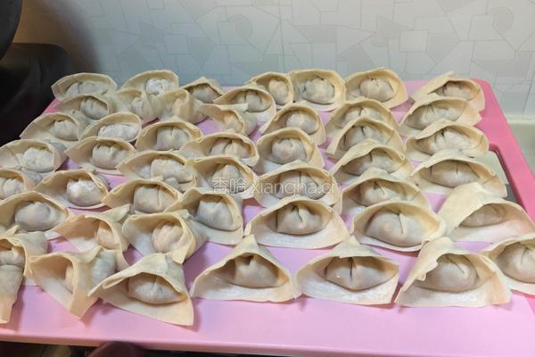 鲜肉荸荠饺子的做法图解12