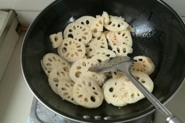 清炒藕片的做法图解3