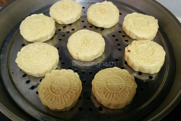 南瓜豆沙馅饼的做法图解12