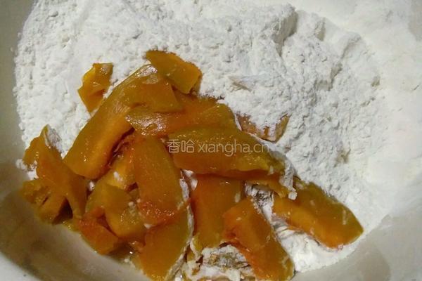 南瓜馒头的做法图解2