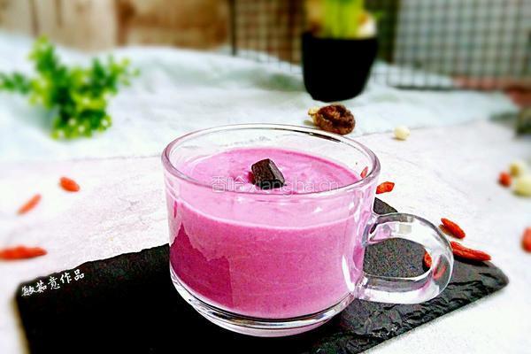 蜂蜜紫薯酸奶的做法图解6