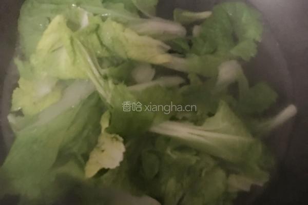 奶白菜炒豆皮的做法图解3