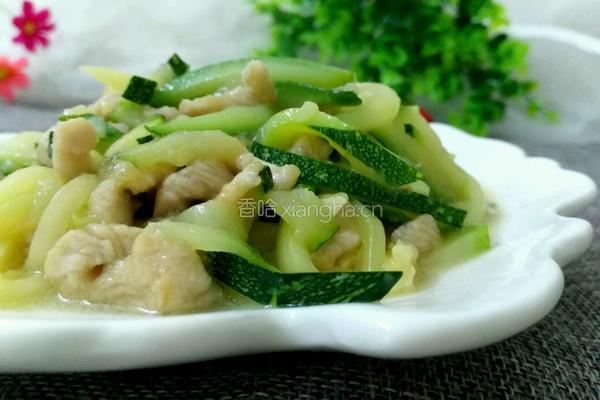 小南瓜炒肉的做法图解12