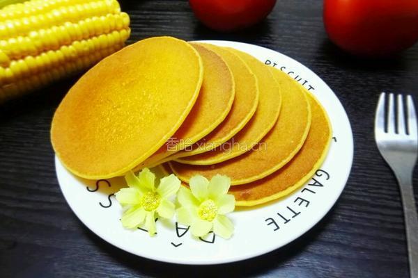 椰香玉米饼的做法图解7