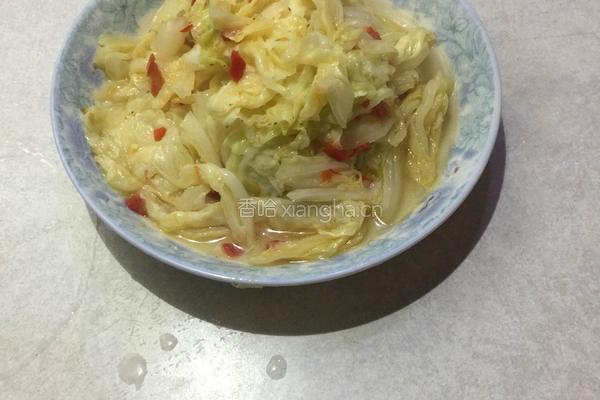 剁辣椒大白菜