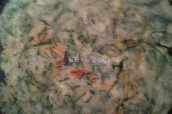 懒人版韭菜饼的做法图解6
