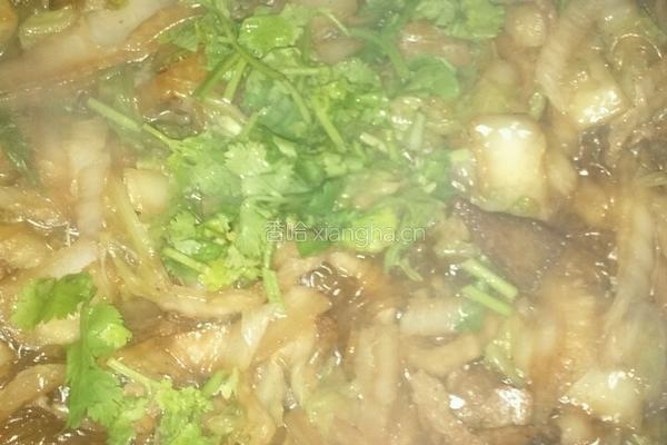 猪肉白菜炖粉条