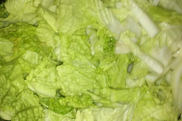 猪肉白菜炖粉条的做法图解6