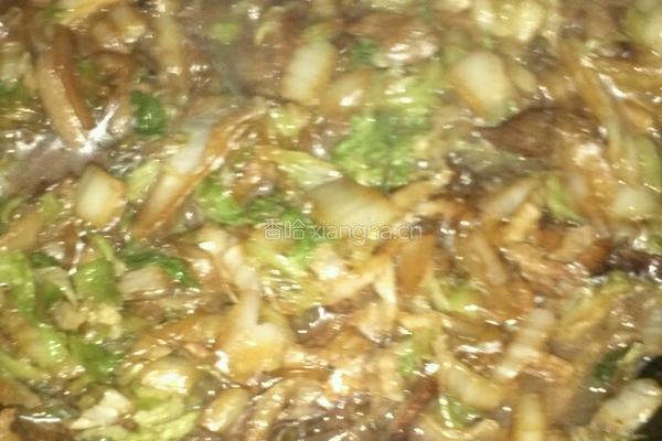 猪肉白菜炖粉条的做法图解11