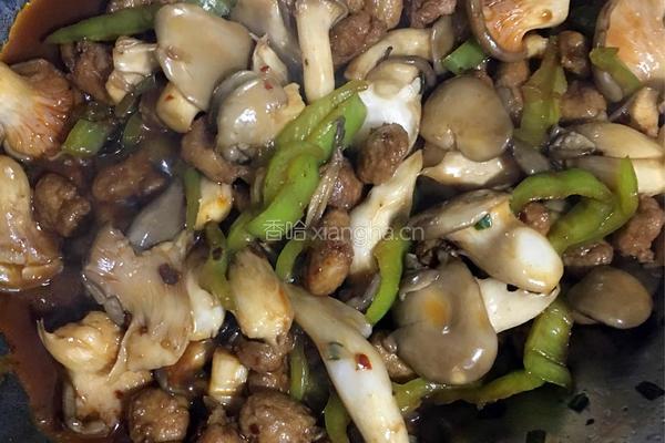 牛肉粒炒蘑菇的做法图解6
