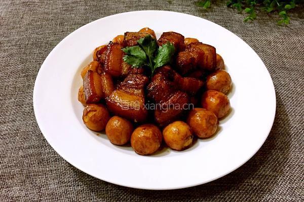 鹌鹑蛋红烧肉的做法图解12