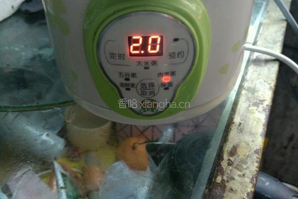 红枣苹果绿茶粥的做法图解7