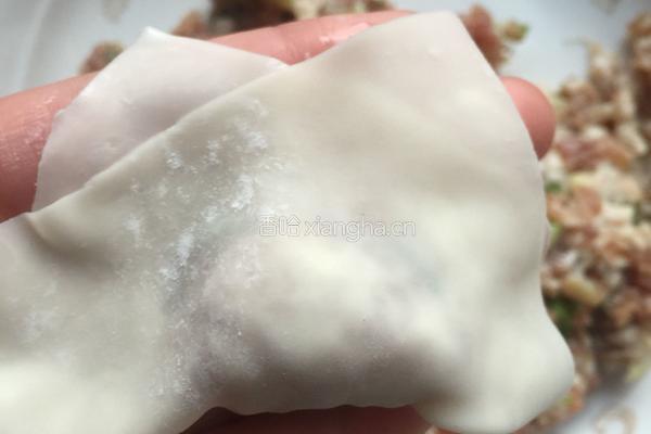 猪肉大葱馄饨的做法图解5