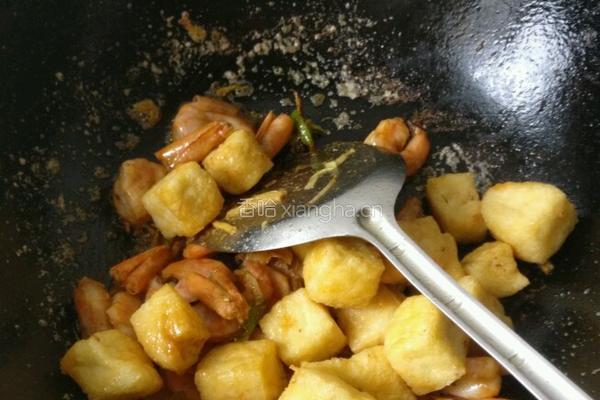 大虾炖白菜的做法图解5